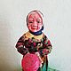  Хлебосольная бабушка. Интерьерная кукла. Куклы Людмилы Эйсымонт. Ярмарка Мастеров.  Фото №4