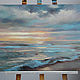 Order Painting 'Turquoise Sea' oil on canvas 50h70 cm. vestnikova. Livemaster. . Pictures Фото №3