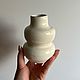 Вазы из белой керамики. Вазы. Yuceramist. Интернет-магазин Ярмарка Мастеров.  Фото №2