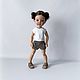 МК Футболка # 1. Одежда для кукол. Katarina Dolls. Ярмарка Мастеров.  Фото №4