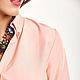 Coral blouse. Blouses. Super Fabrics. Online shopping on My Livemaster.  Фото №2