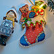 Christmas toy Boot, Christmas decorations, Voronezh,  Фото №1