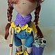 Кукла интерьерная текстильная. Куклы и пупсы. Doll52nn. Ярмарка Мастеров.  Фото №6