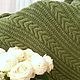 Заказать Комплект Comfy Deep green. Комфи (Ольга). Ярмарка Мастеров. . Пледы Фото №3