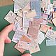 Миниатюрные винтажный набор с конвертами, масштабе 1:12. Шаблоны для печати. POVIDLOV_STUDIO. Ярмарка Мастеров.  Фото №4
