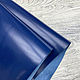 Заказать -50% Quentin Metal Blue (0,9-1,1 мм), цв. Синий, натуральная кожа козы. Prima Pelle (Марина). Ярмарка Мастеров. . Кожа Фото №3
