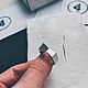 Кольцо-печатка из серебра Контрасты 4. Кольцо-печатка. ОКО JEWELRY/Серебро Татьяны Щаповой. Интернет-магазин Ярмарка Мастеров.  Фото №2