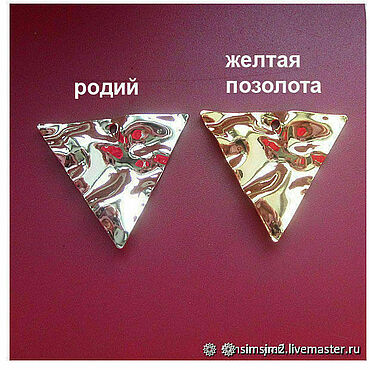 Материалы для творчества ручной работы. Ярмарка Мастеров - ручная работа 22х21мм * ПОДВЕСКИ, 2 цвета. Handmade.