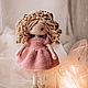 Decorative doll, crocheted doll -. Amigurumi dolls and toys. LillyShop. My Livemaster. Фото №4