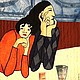 Странствующие акробаты. Картины. Елена Кожанова. Интернет-магазин Ярмарка Мастеров.  Фото №2