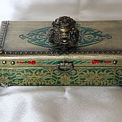 Для дома и интерьера handmade. Livemaster - original item Box: Toad with a coin. Handmade.
