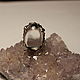 Кольцо с горным хрусталём 15.5 размера, серебро. Кольца. Алексей (raduga-minerala). Интернет-магазин Ярмарка Мастеров.  Фото №2