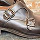  Дабл Монки Туфли на ремешках. Туфли. E.Che Shoes Мастер обувщик Евгений. Ярмарка Мастеров.  Фото №4