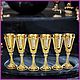 Beautiful wine glasses 'Six Kings' z30, Dinnerware Sets, Chrysostom,  Фото №1