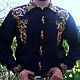 Shirt men's 'Motives of the middle ages', Mens shirts, Slavyansk-on-Kuban,  Фото №1