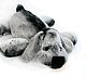 Order Big dog from natural fur. Holich_toys. Livemaster. . Stuffed Toys Фото №3