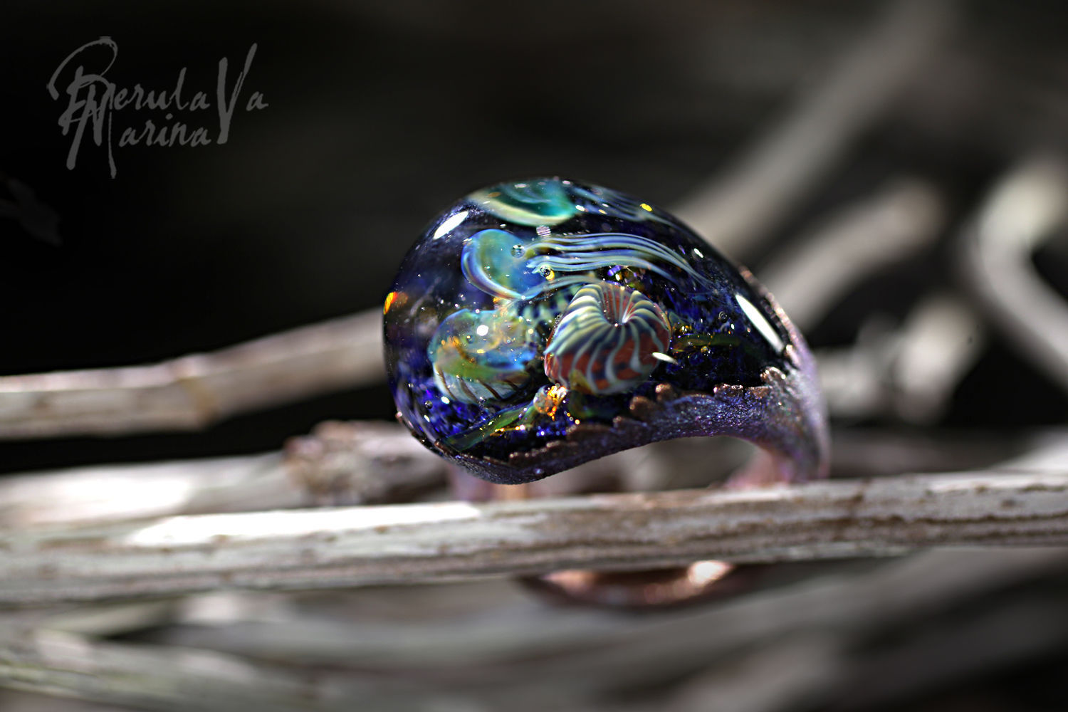 Кольцо 20,5 \"Унесенные морем\" – купить в интернет-магазине на Ярмарке ...