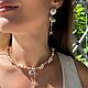Комплект украшений Русалочка. Комплекты украшений. Kucha-jewelry. Ярмарка Мастеров.  Фото №5