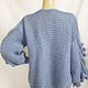 Вязаный кардиган крупной вязки. Кардиганы. Knit by Heart - Вязаная одежда 富. Ярмарка Мастеров.  Фото №7