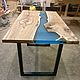 Table river. Tables. Mitkin_workshop. Online shopping on My Livemaster.  Фото №2
