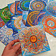 A set of cards for inspiration 'Happy mandalas'. Cards. veronika-suvorova-art. Online shopping on My Livemaster.  Фото №2