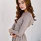 Платье фактурное. Платья. dina kovaleva. Ярмарка Мастеров.  Фото №4