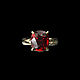 Кольцо "Candies" из желтого золота 750 со Спессартином. Кольцо помолвочное. BUGAKOV jewelry. Интернет-магазин Ярмарка Мастеров.  Фото №2