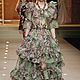 Хлопок филькупе Dolce & Gabanna со стилизованным цветочным принтом. Ткани. Mariteks  Итальянские  ткани. Ярмарка Мастеров.  Фото №4