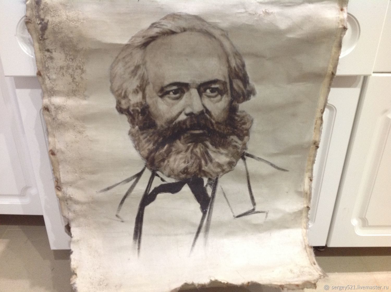 Портрет Карла Маркса в хорошем качестве