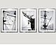 Black and white photos for interior, Ships Triptych three Photo Paintings, Fine art photographs, Moscow,  Фото №1
