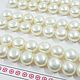 Pair of natural semi-drilled 8mm AA pearls (2903-B), Beads1, Voronezh,  Фото №1