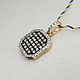 Gold pendant with diamonds. Pendant. yakitoriya. Online shopping on My Livemaster.  Фото №2
