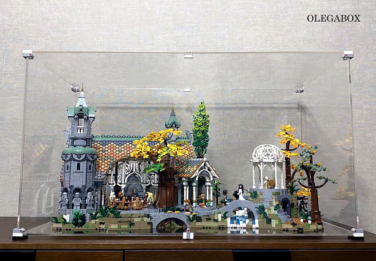 Витрина для хранения Lego коллекций (Властелин колец Ривенделл 10316)  купить в интернет-магазине Ярмарка Мастеров по цене 11600 ₽ – UNRLMRU |  Хранение вещей, Нижний Новгород - доставка по России