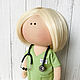 Кукла-врач по фото. Портретная кукла. Julietta_dolls (Juliett78). Ярмарка Мастеров.  Фото №4