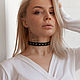 Choker strip with rivets, Chokers, Moscow,  Фото №1