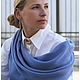 Copy of Blue sleeveless sweater with turtleneck. Vests. TANYA MUZAIKA. Online shopping on My Livemaster.  Фото №2