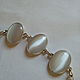 CAT'S EYE bracelet, silver plating. Chain bracelet. Gems&Silver Jewelry. Online shopping on My Livemaster.  Фото №2