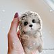 hedgehog felted toy. Felted Toy. Felt toy fromKristina Antropova. My Livemaster. Фото №4