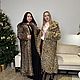 Шуба из эконорки леопард. Шубы. LAMPASOVABRAND. Ярмарка Мастеров.  Фото №9