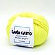 Lana Gatto Maxi Soft color yellow neon 14471, Yarn, Moscow,  Фото №1
