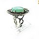 Order chrysoprase. ' Mirage' ring with chrysoprase. Design jewelry. Livemaster. . Rings Фото №3