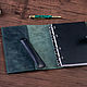 Diary Notebook A5 made of genuine leather. Diaries. KulikovCraft. My Livemaster. Фото №4