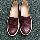 Shoes Pumps View Bordeaux beige sole. Loafers. Hitarov (Hitarov). My Livemaster. Фото №6