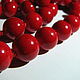 Bead, coral 10mm solid ball, smooth. Beads1. Elena (luxury-fittings). Online shopping on My Livemaster.  Фото №2