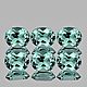 Апатит натуральный 2,02Ct 6шт 5х4мм VVS Овал Мадагаскар, Минералы, Химки,  Фото №1