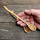 Деревянная ложка-веточка из древесины персика длинная. Ложки. IPWoodCrafts. Ярмарка Мастеров.  Фото №6