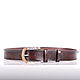 Aviator 'Blues' men's travel bag made of genuine leather, Straps, St. Petersburg,  Фото №1