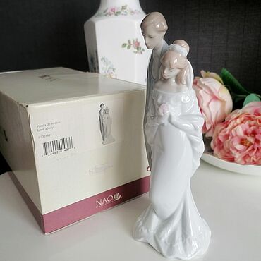 Винтаж ручной работы. Ярмарка Мастеров - ручная работа Винтаж: Nao Lladro Love Always Любовь навсегда статуэтка фарфор Испания. Handmade.