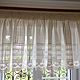 Curtains of linen ' Air pelmet', Curtains1, Ivanovo,  Фото №1