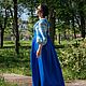 Блуза народного кроя. Блузки. Marinov-tsvet. Ярмарка Мастеров.  Фото №6